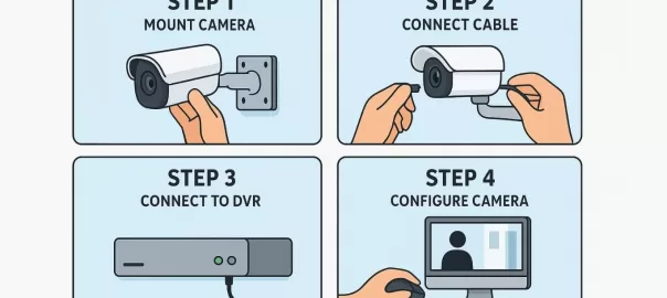 CCTV camera installation setup guide for home and office security in Chennai
